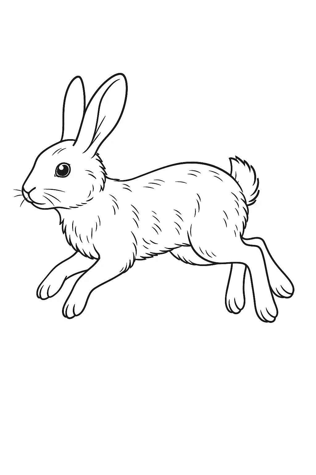 Rabbits Coloring Pages – 045