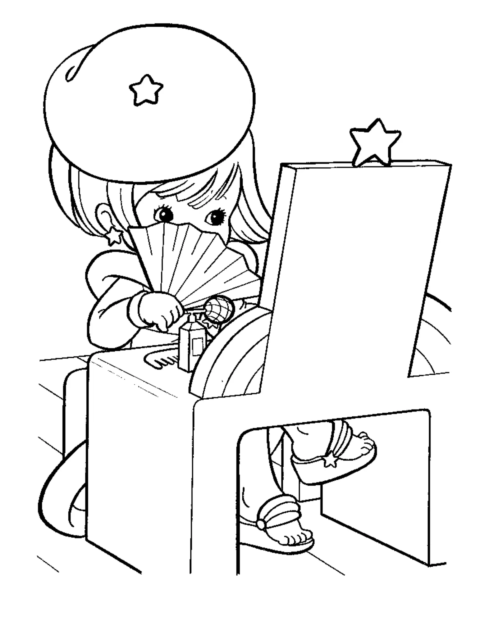 Rainbow Brite Coloring Pages – 009