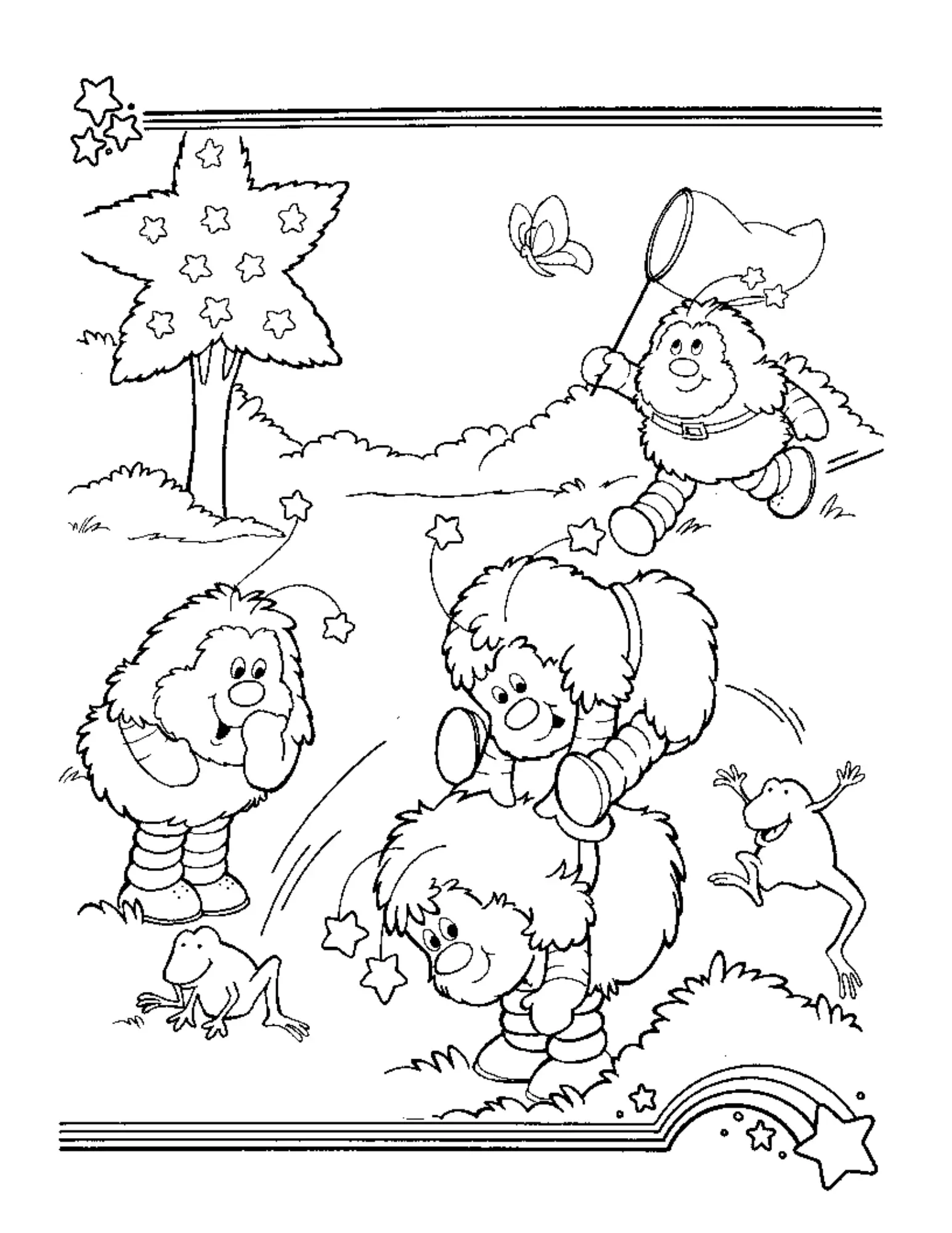 Rainbow Brite Coloring Pages – 018