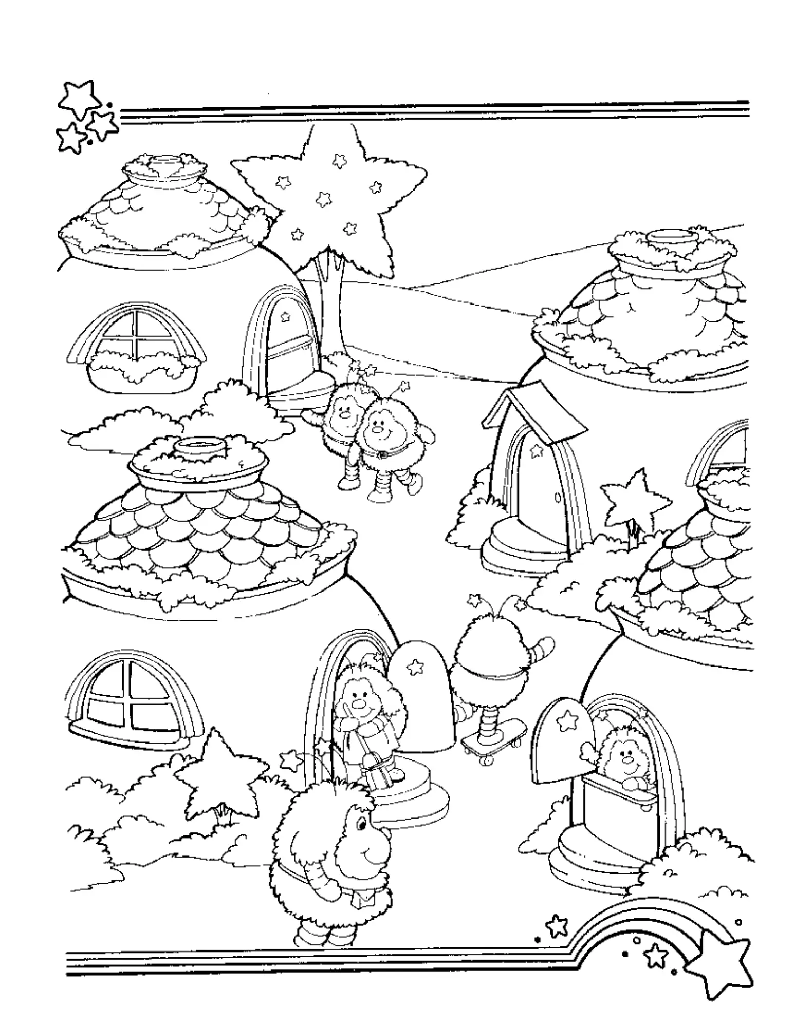 Rainbow Brite Coloring Pages – 020
