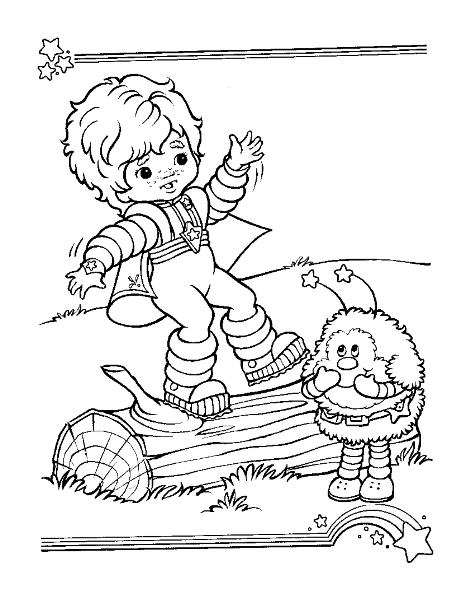 Rainbow Brite Coloring Pages – 021