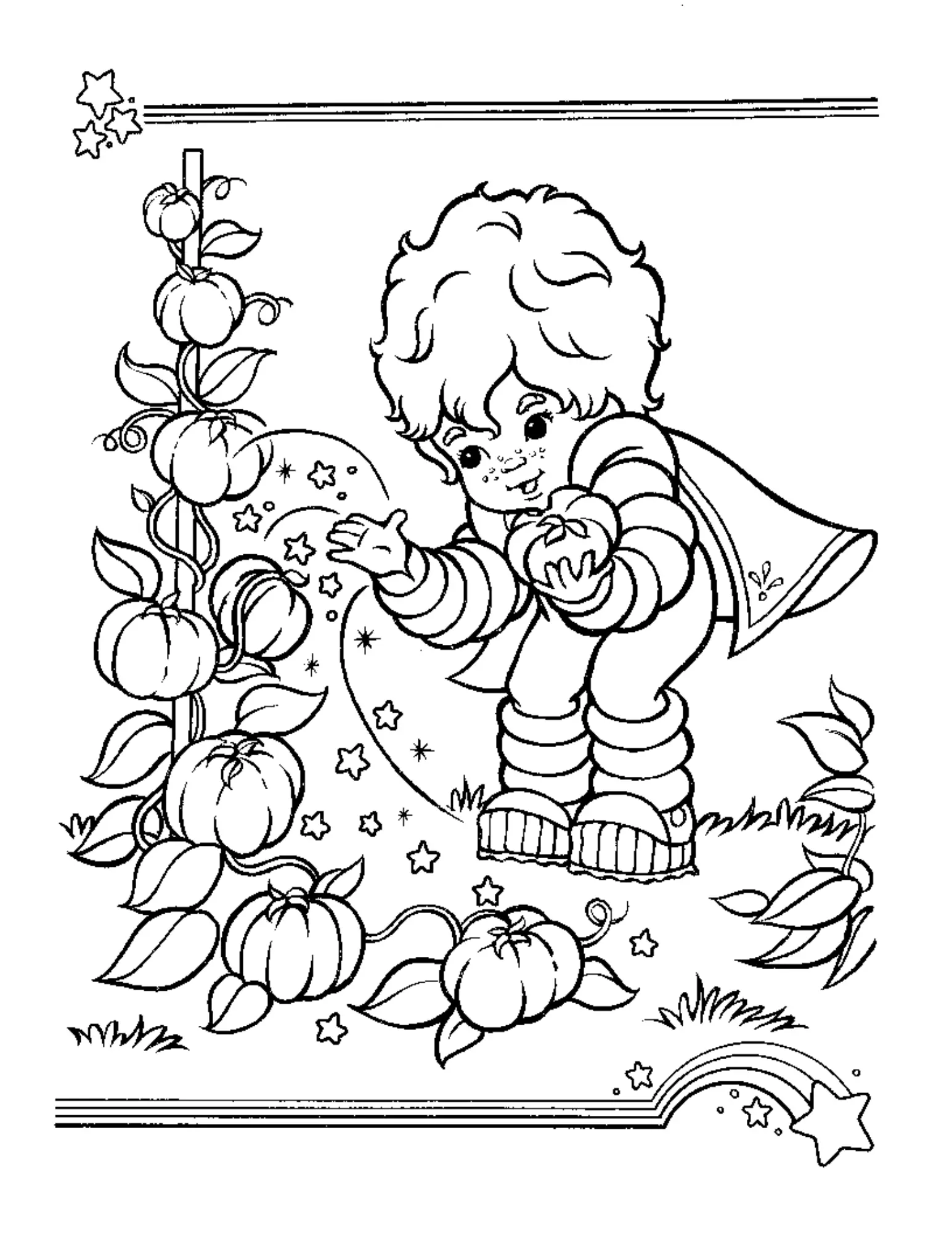 Rainbow Brite Coloring Pages – 023