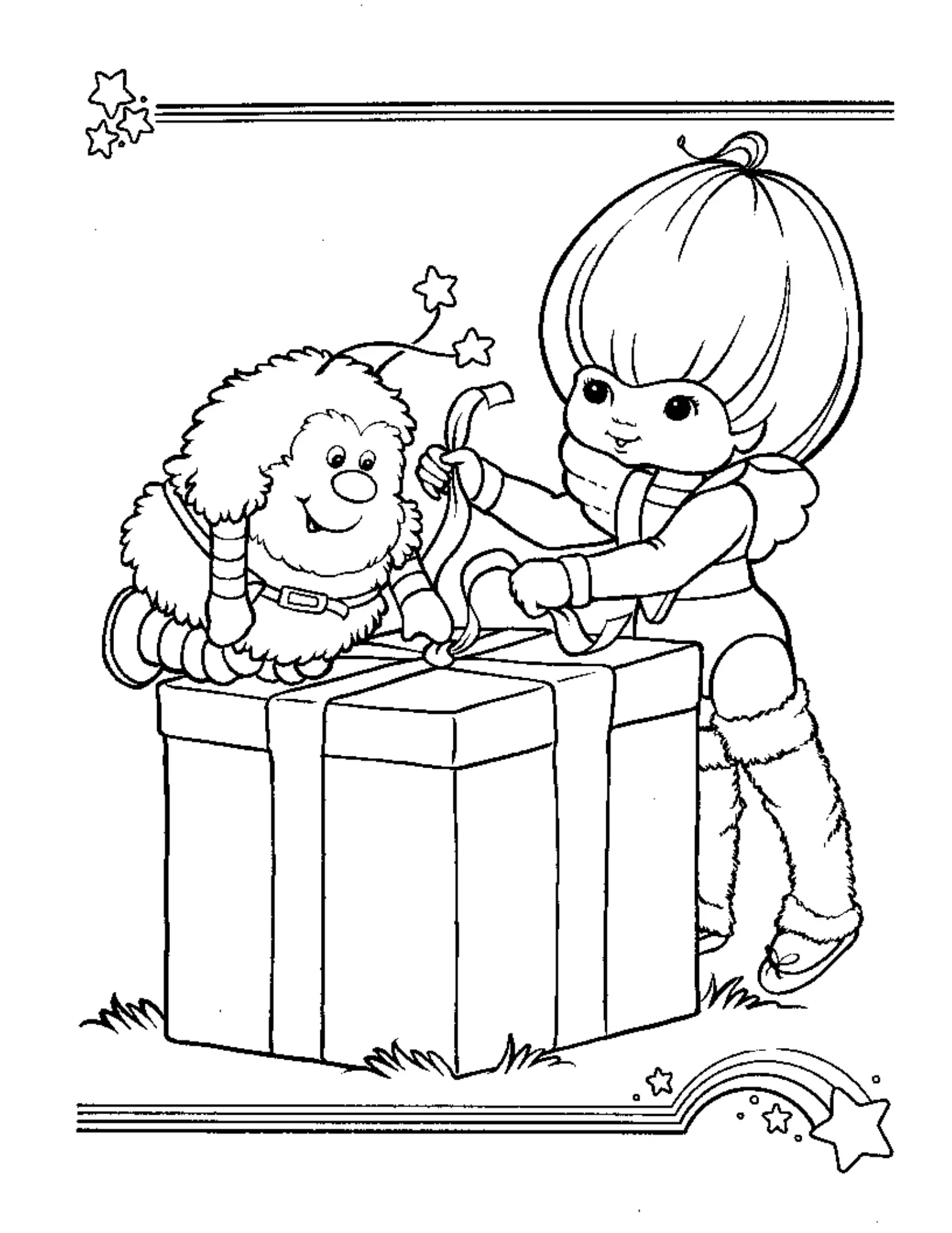Rainbow Brite Coloring Pages – 024