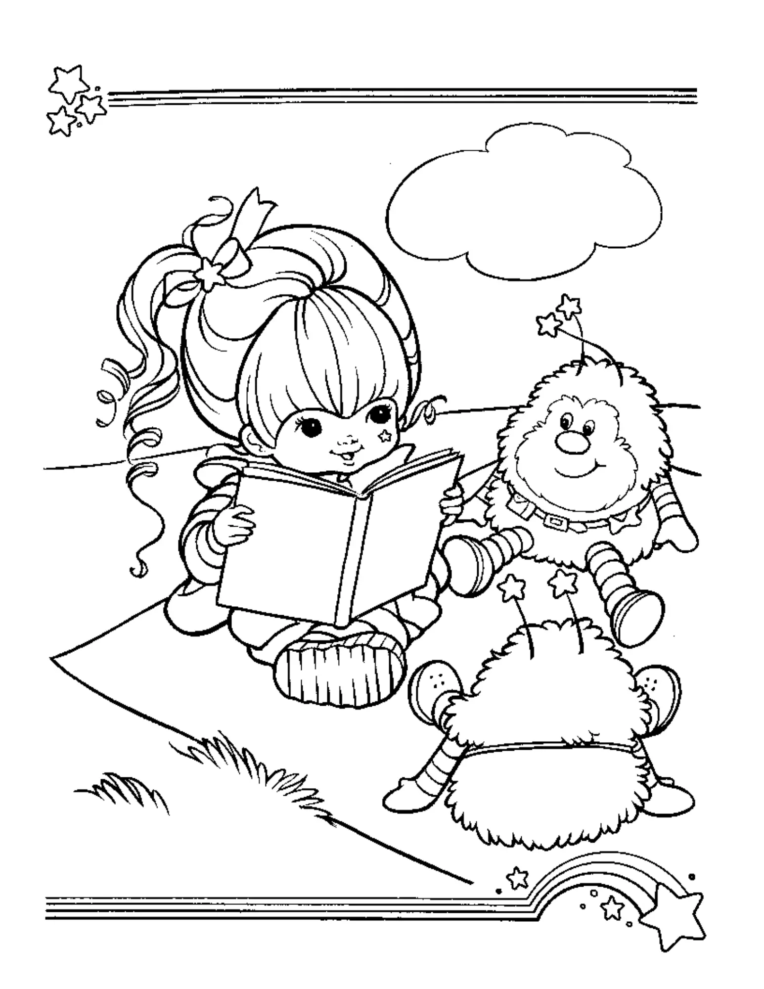 Rainbow Brite Coloring Pages – 025