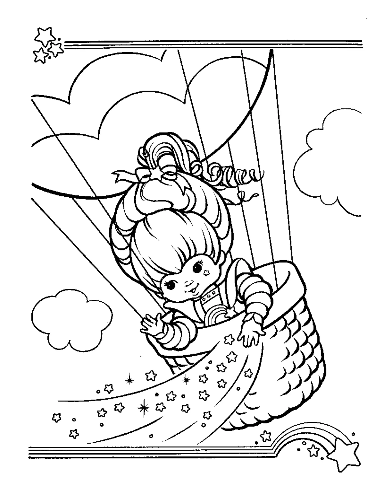 Rainbow Brite Coloring Pages – 028