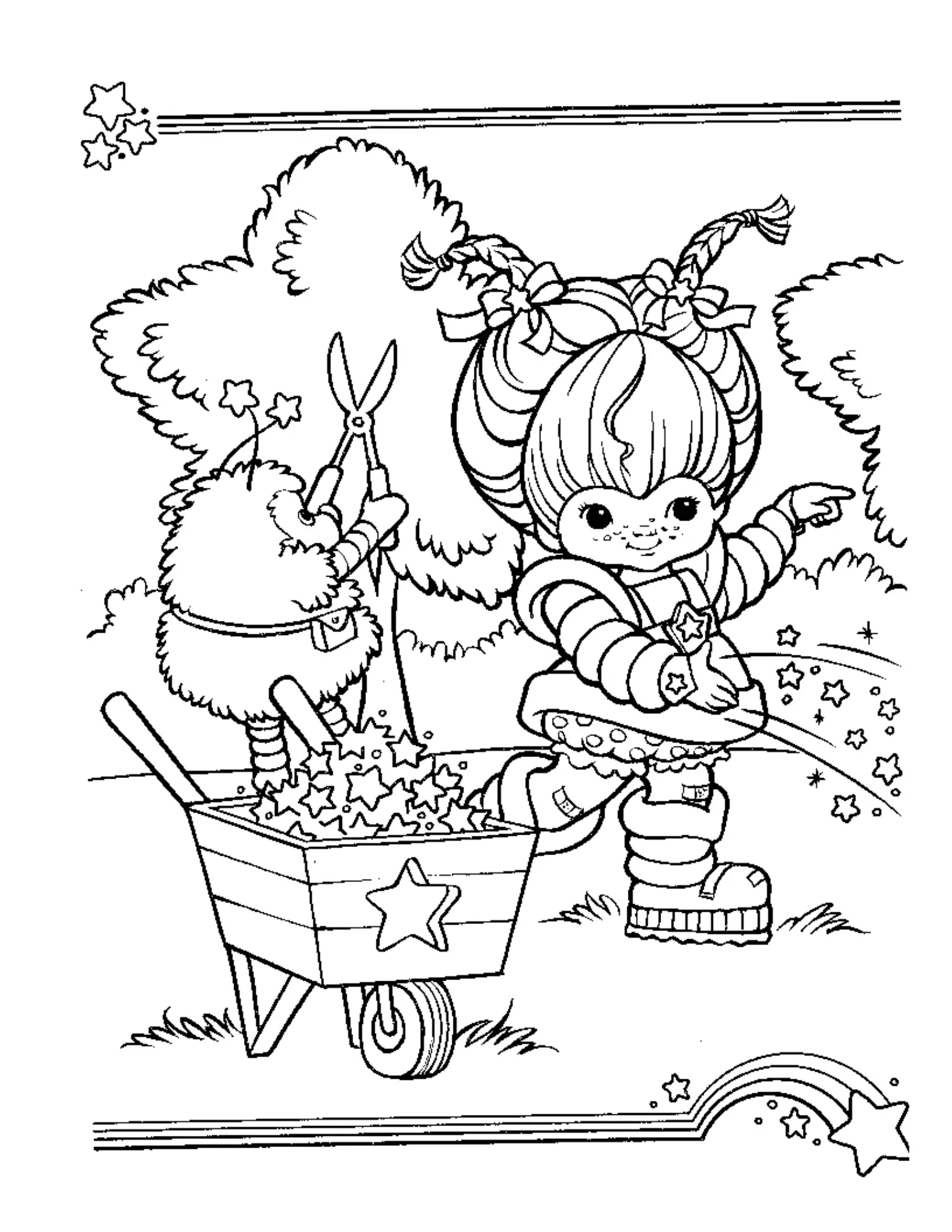 Rainbow Brite Coloring Pages – 032
