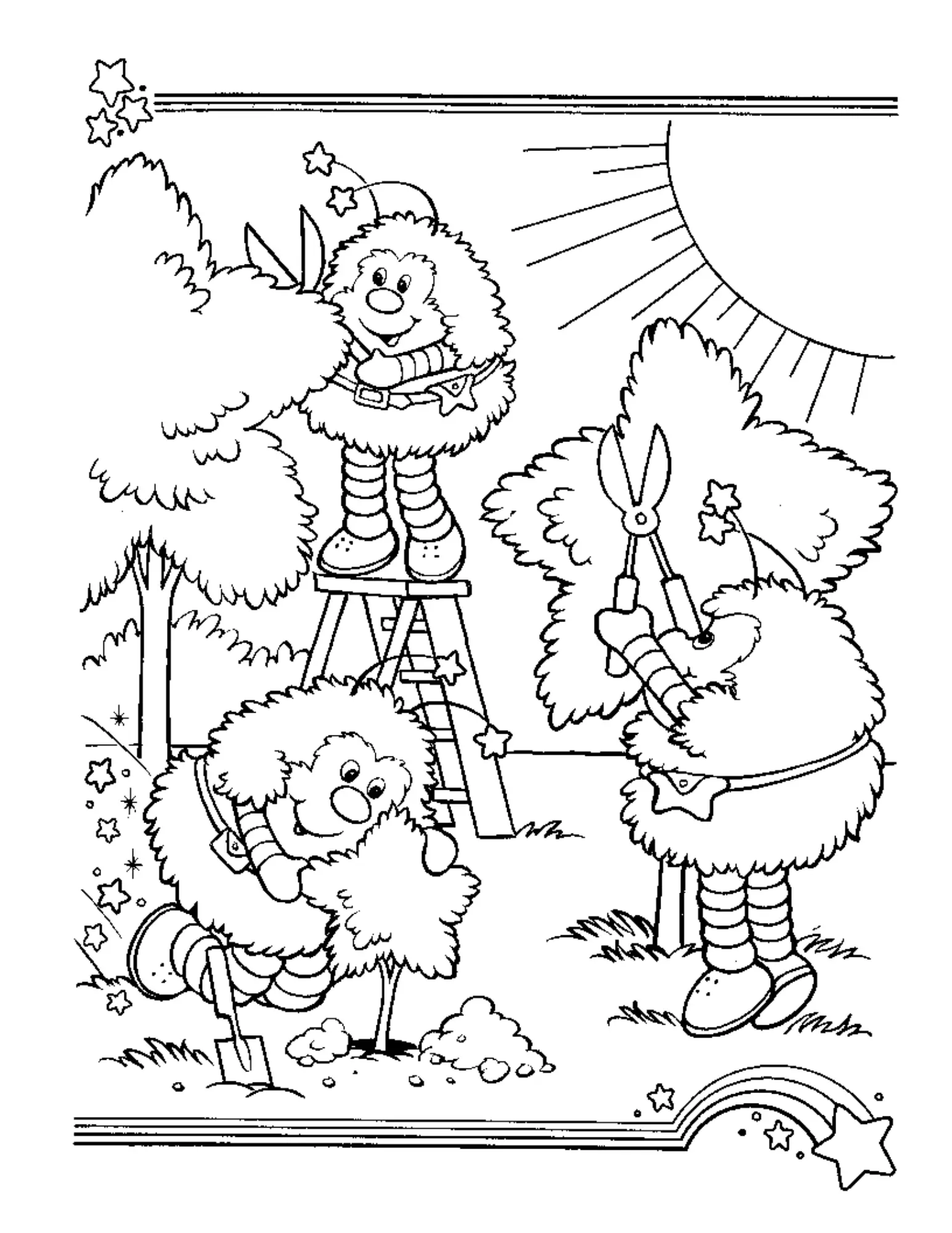 Rainbow Brite Coloring Pages – 033