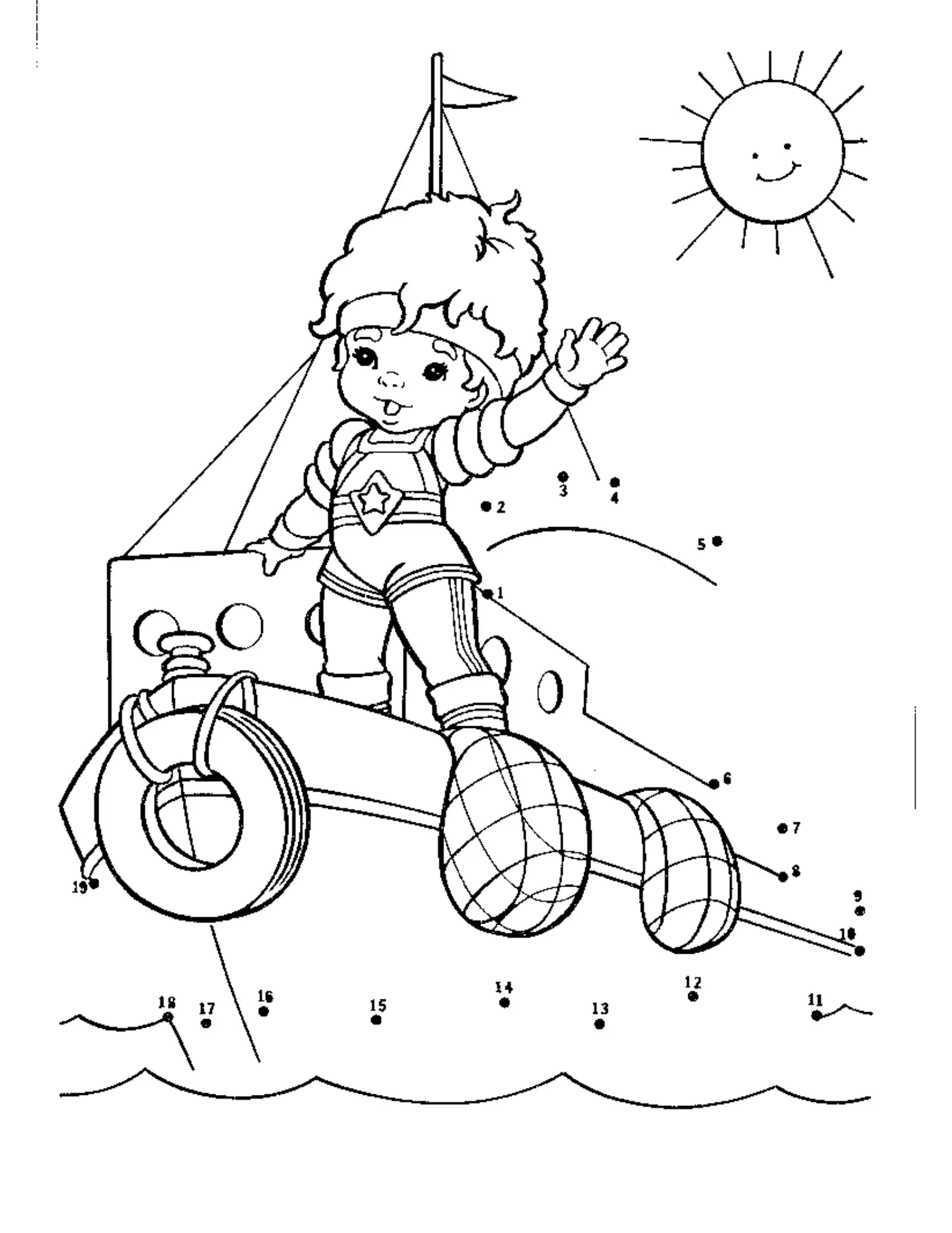 Rainbow Brite Coloring Pages – 037