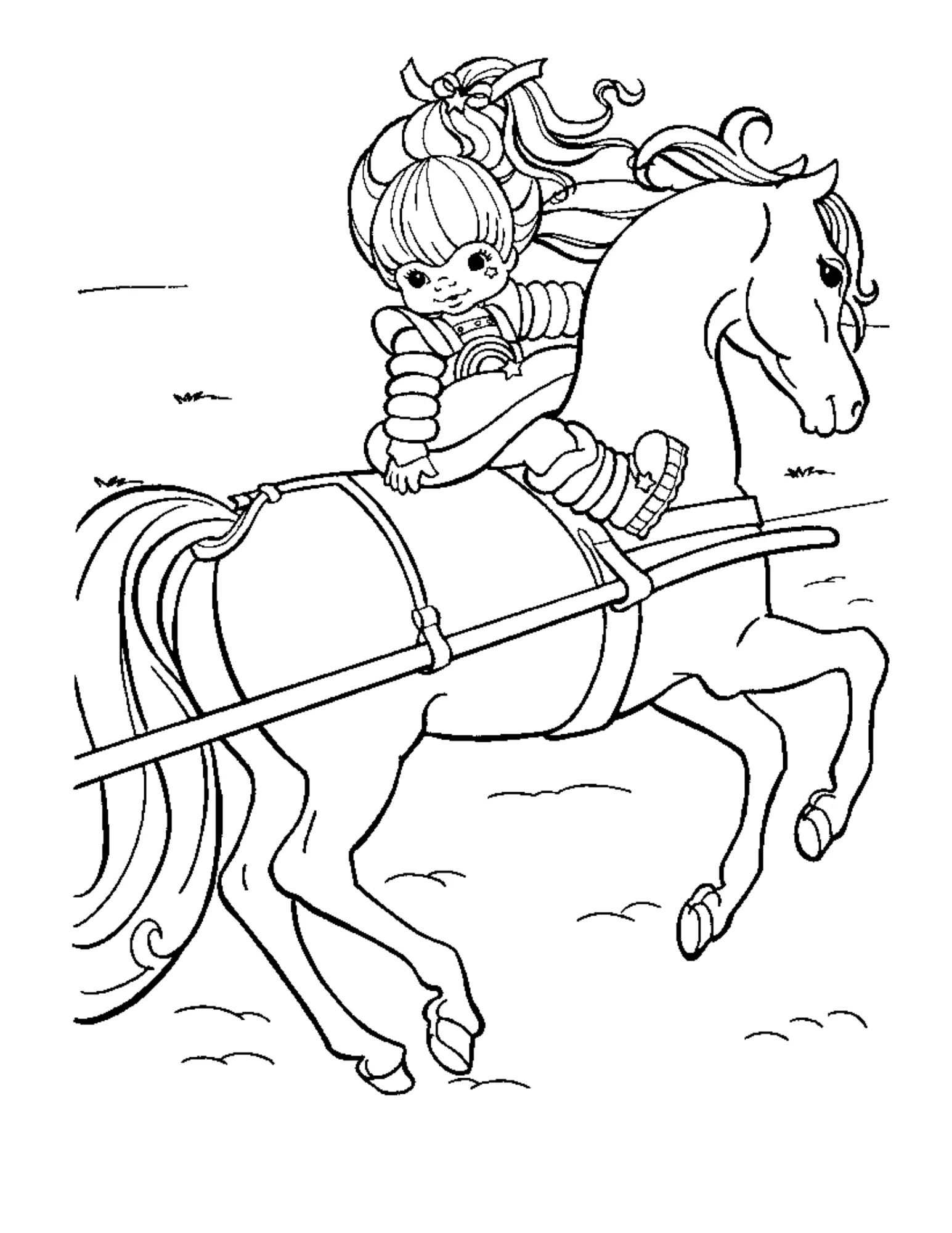 Rainbow Brite Coloring Pages – 039