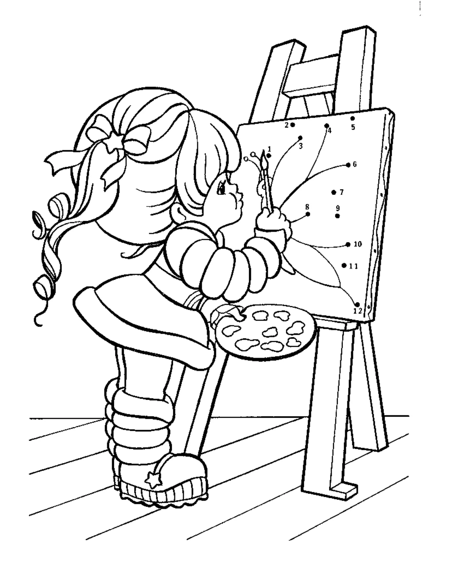 Rainbow Brite Coloring Pages – 040