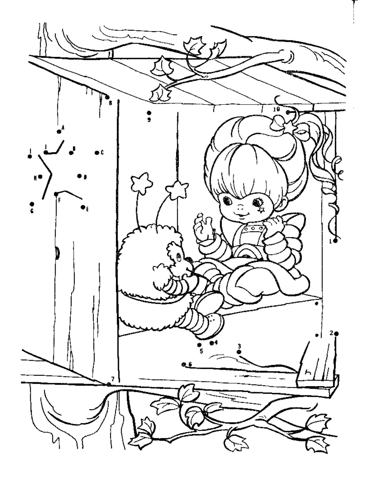 Rainbow Brite Coloring Pages – 041