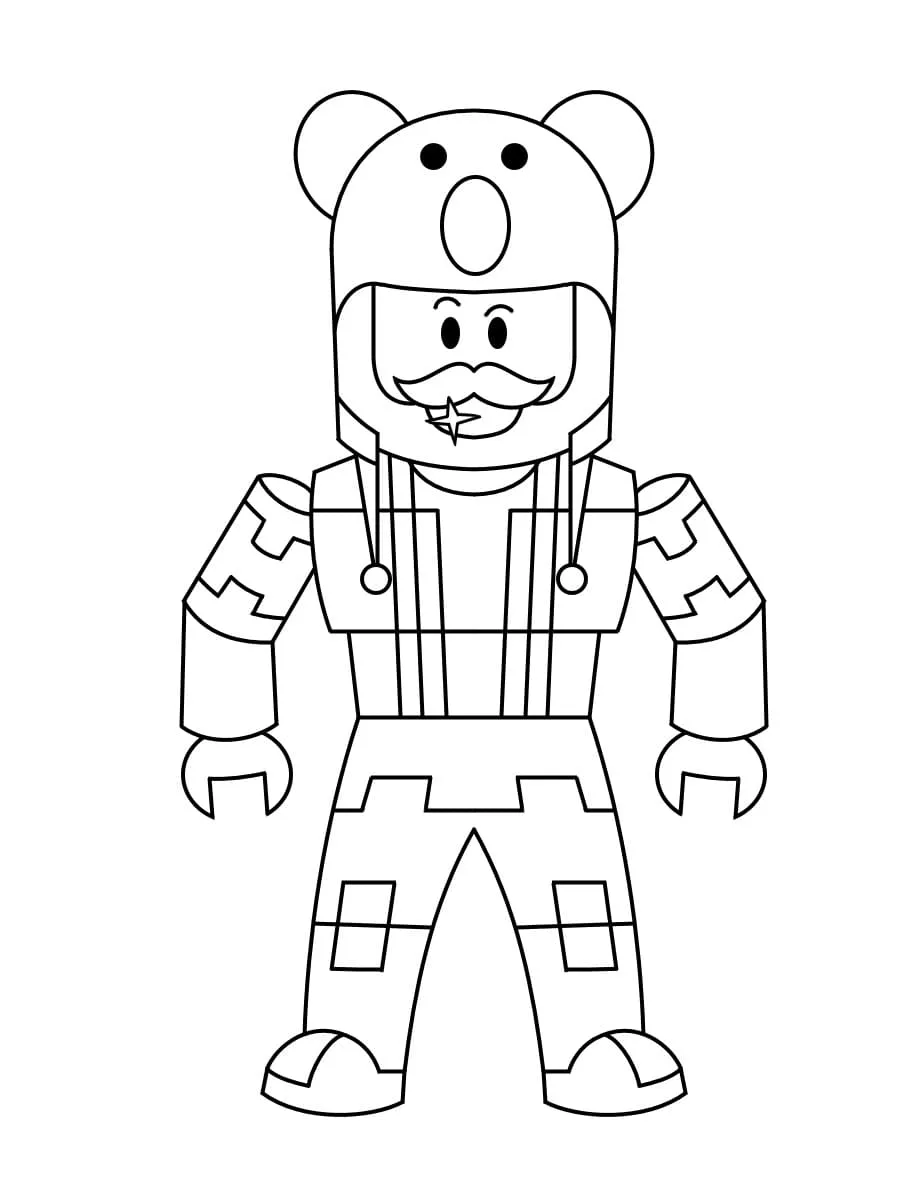 Roblox Coloring Pages – 002