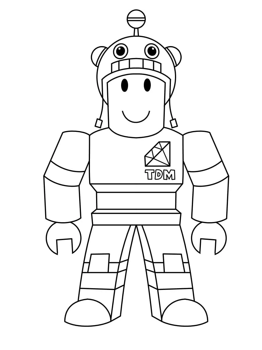 Roblox Coloring Pages – 003