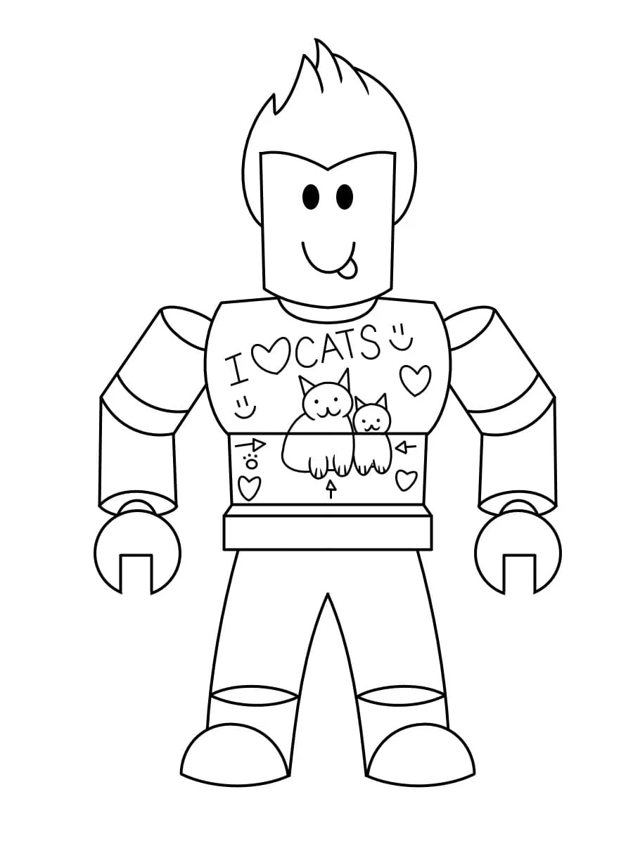 Roblox Coloring Pages – 004