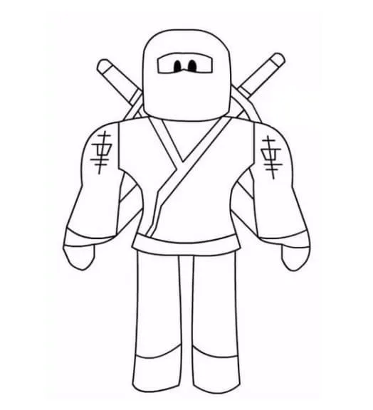 Roblox Coloring Pages – 006