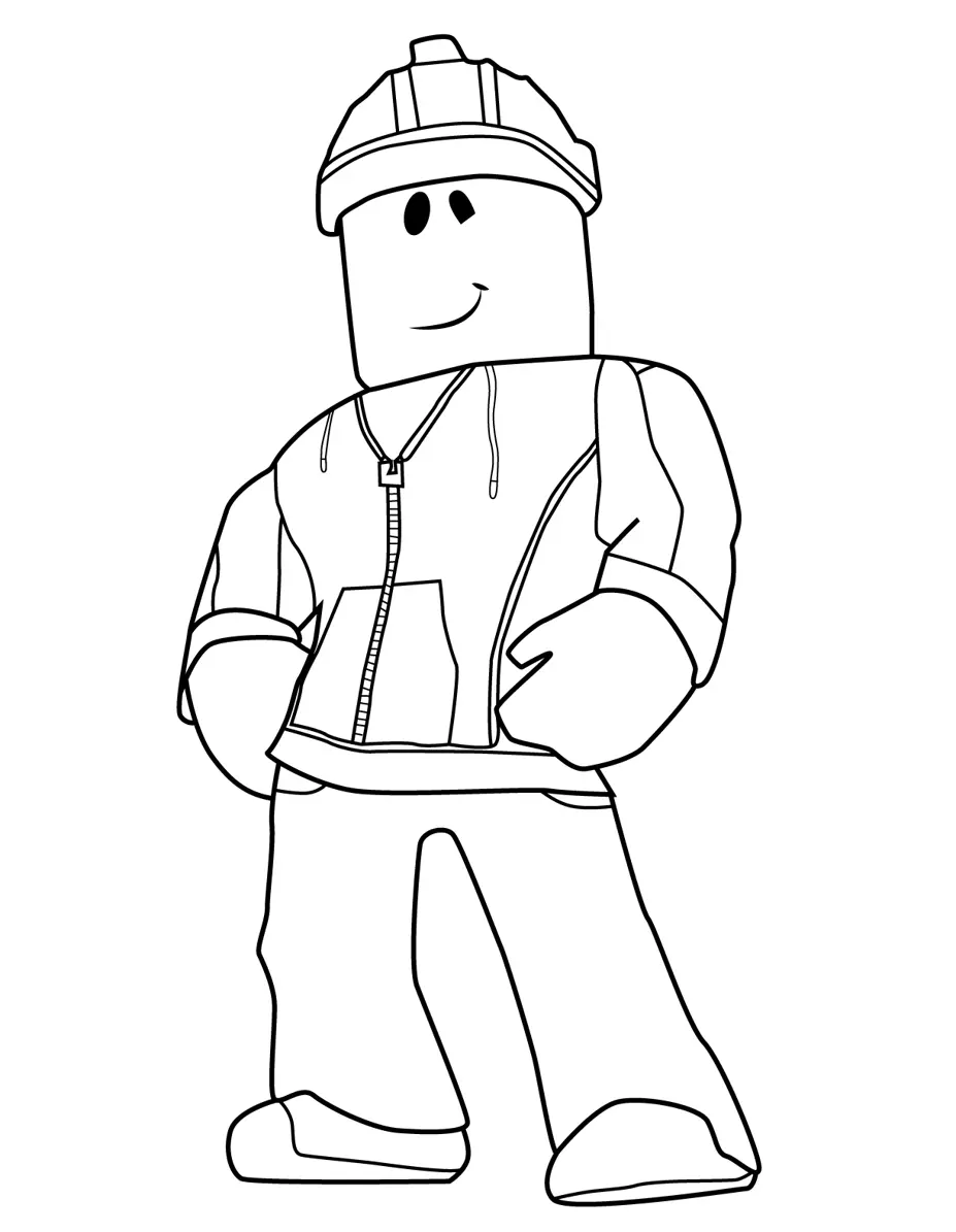 Roblox Coloring Pages – 007