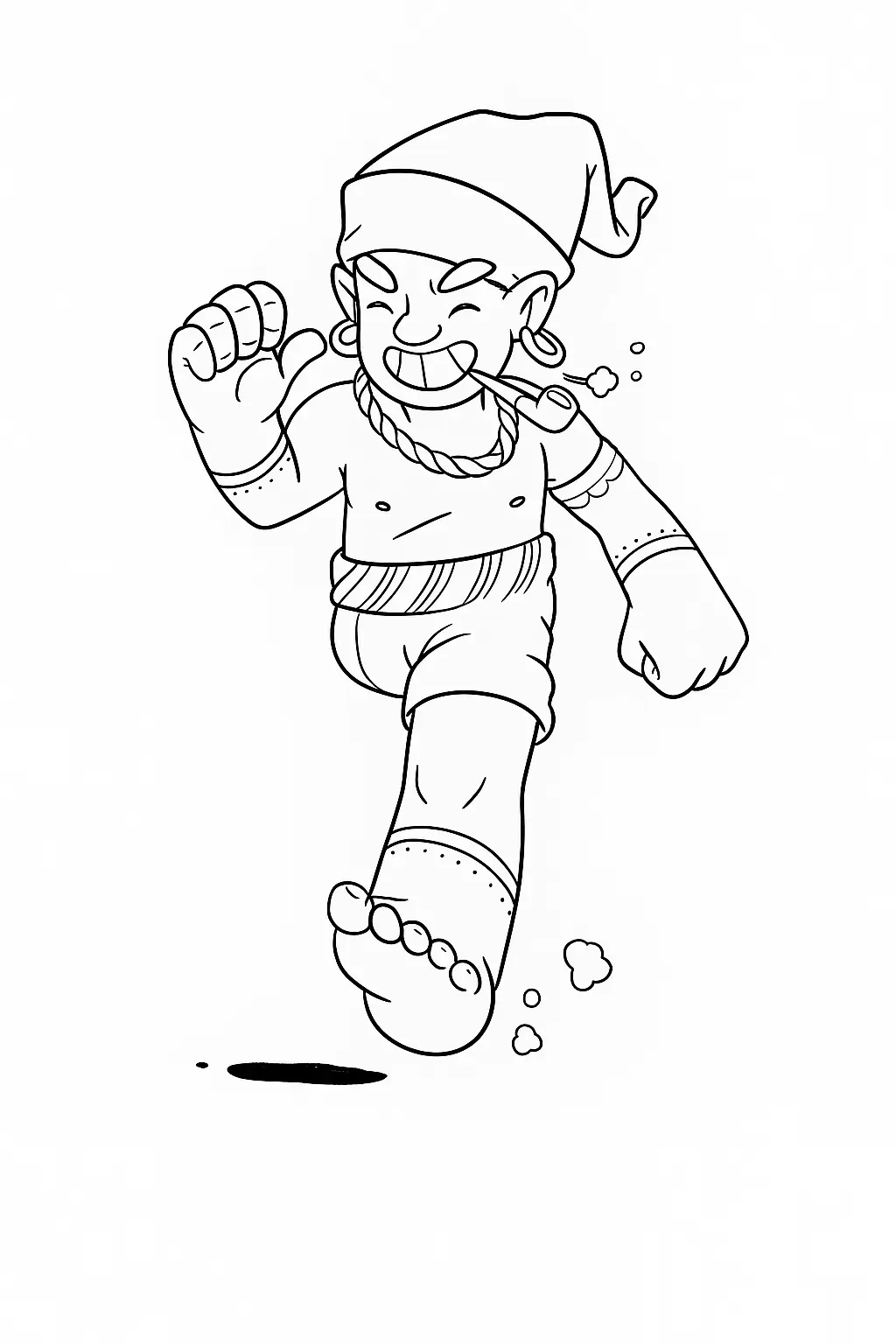 Saci Perere Coloring Pages – 008