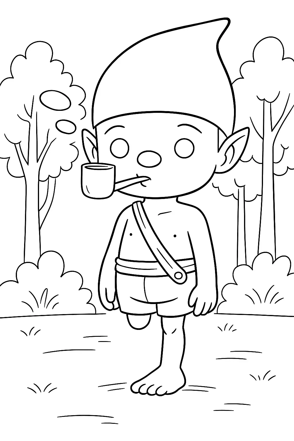 Saci Perere Coloring Pages – 015