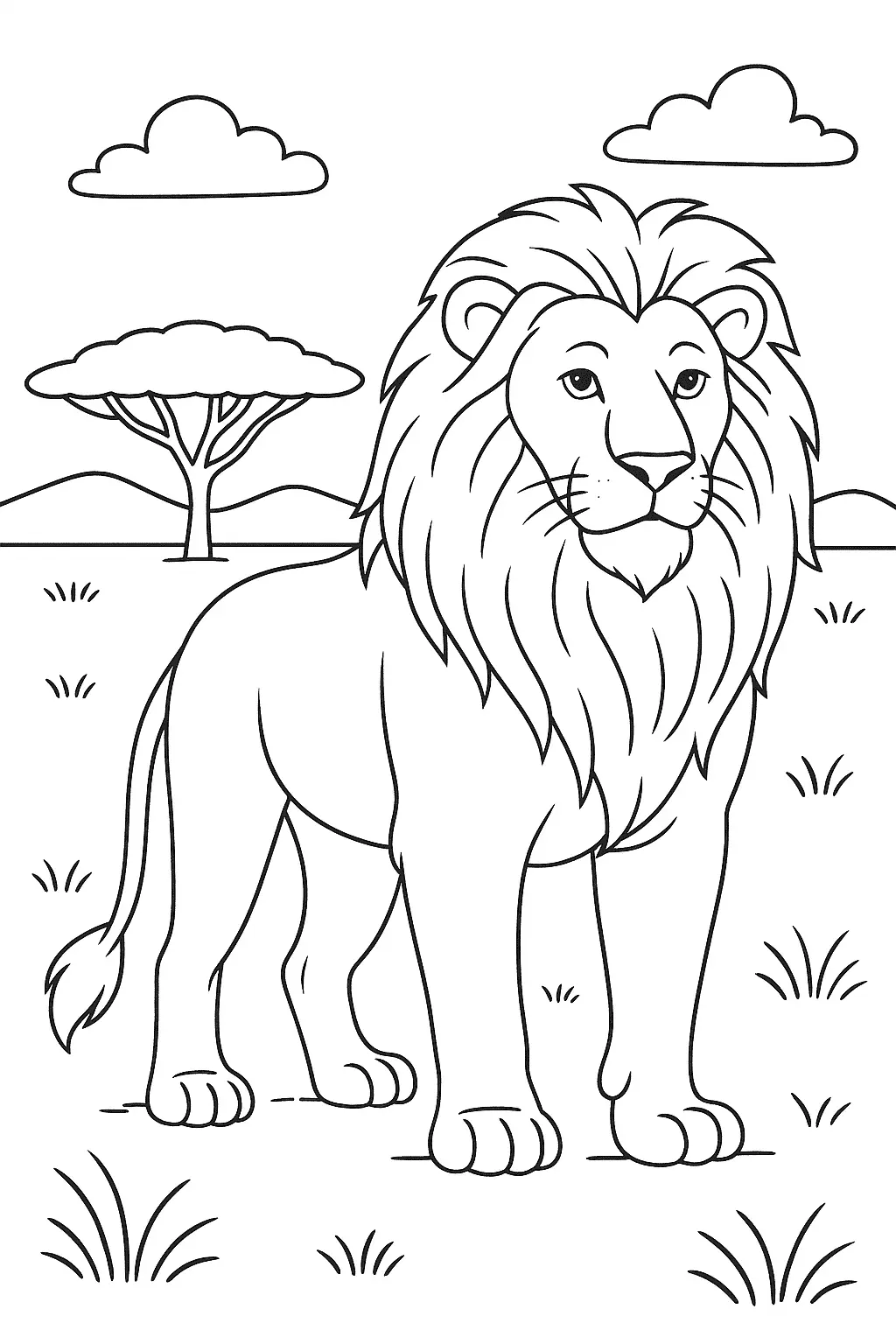 Safari Coloring Pages – 007