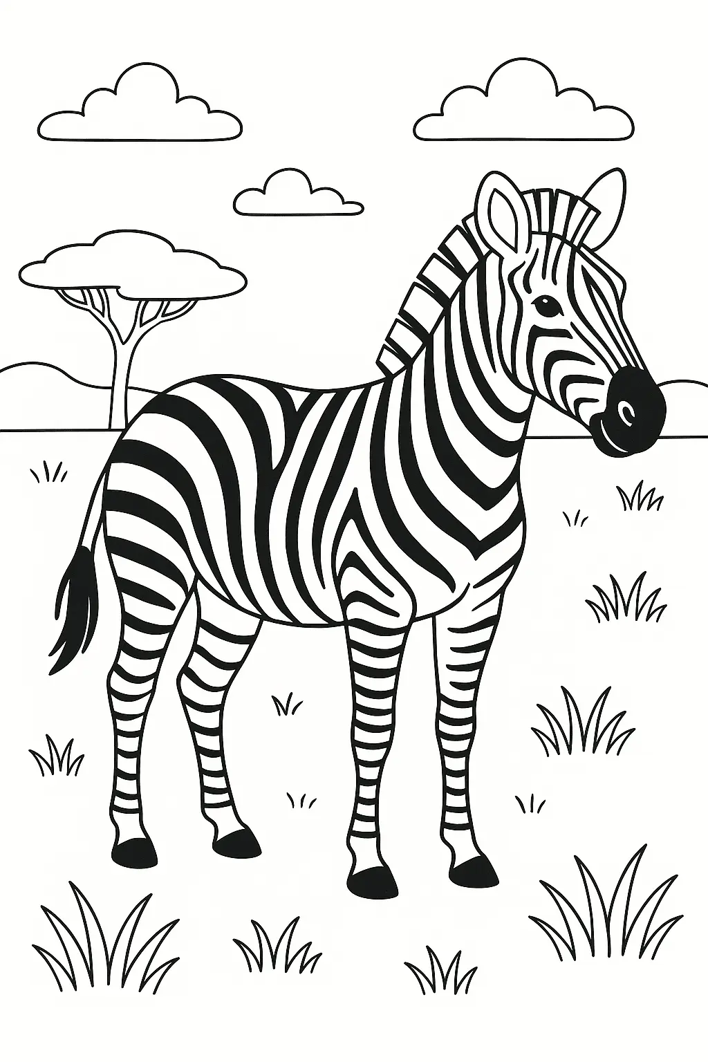 Safari Coloring Pages – 010
