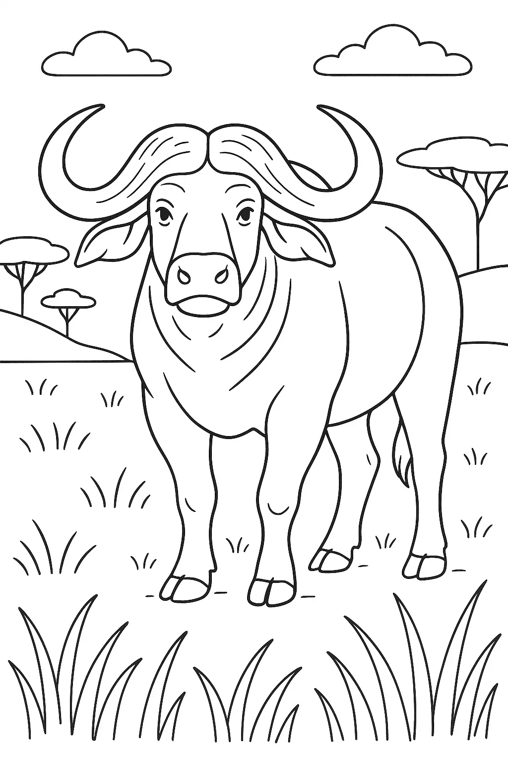 Safari Coloring Pages – 015
