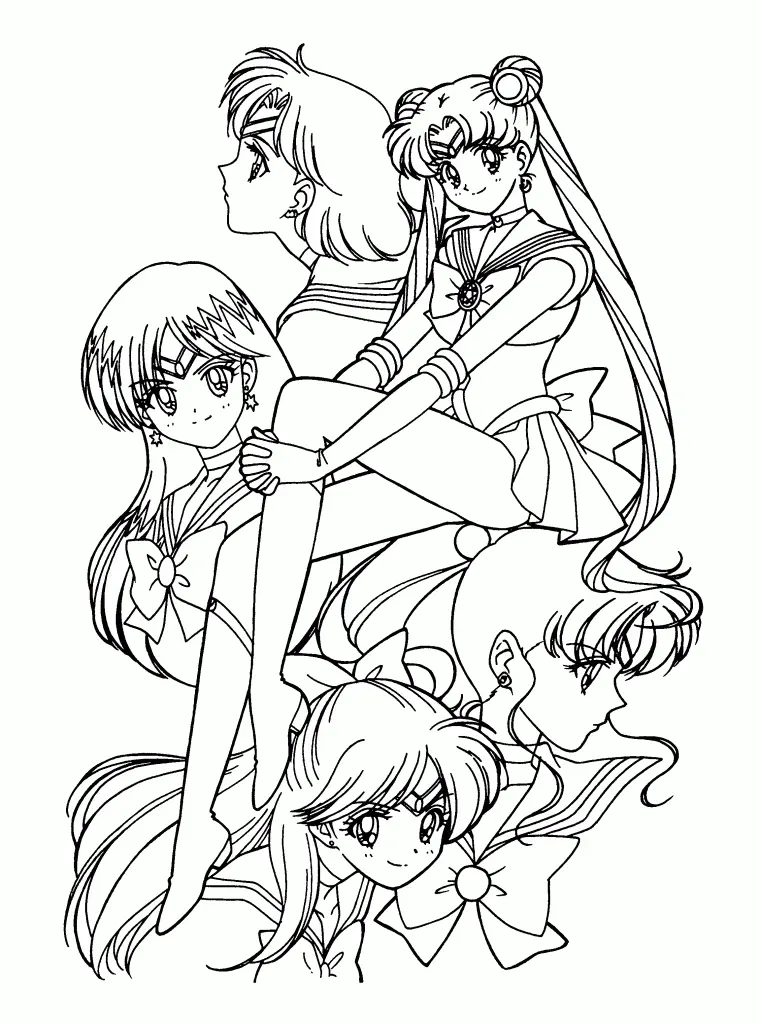 Sailor Moon Coloring Pages – 008