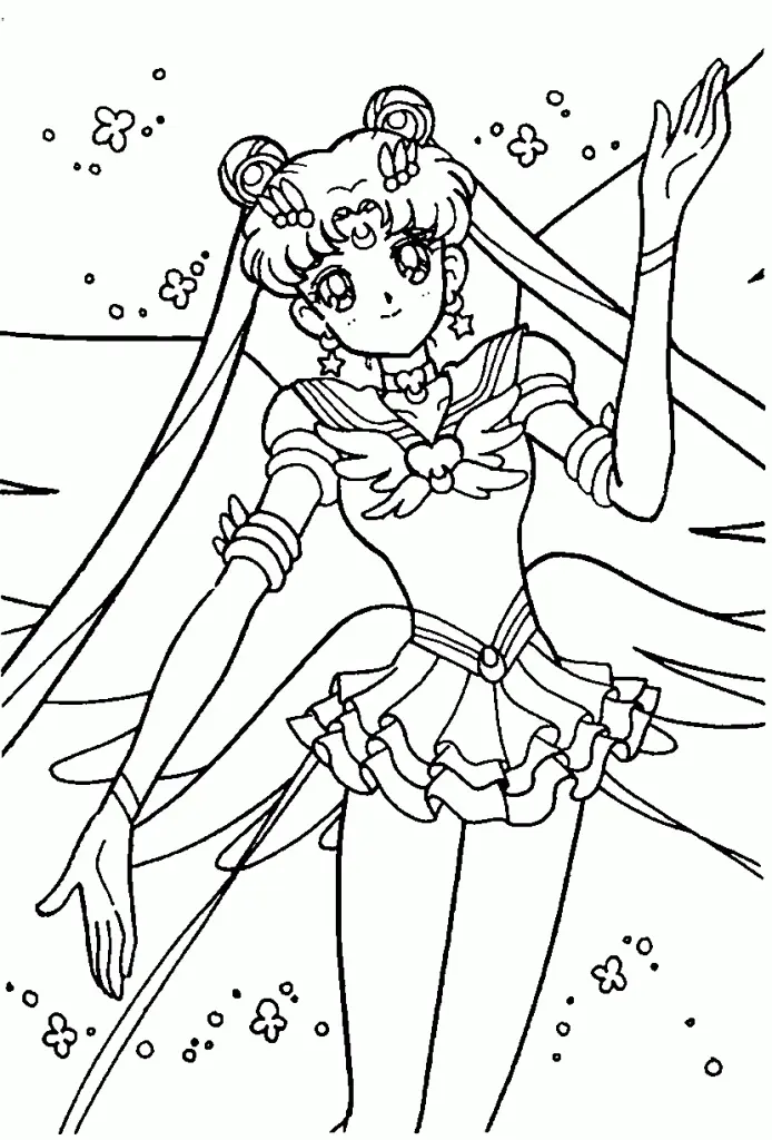 Sailor Moon Coloring Pages – 010