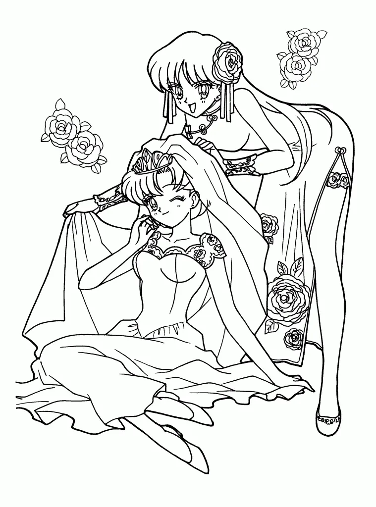 Sailor Moon Coloring Pages – 011
