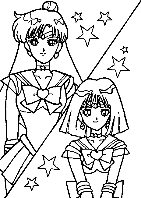 Sailor Moon Coloring Pages – 013