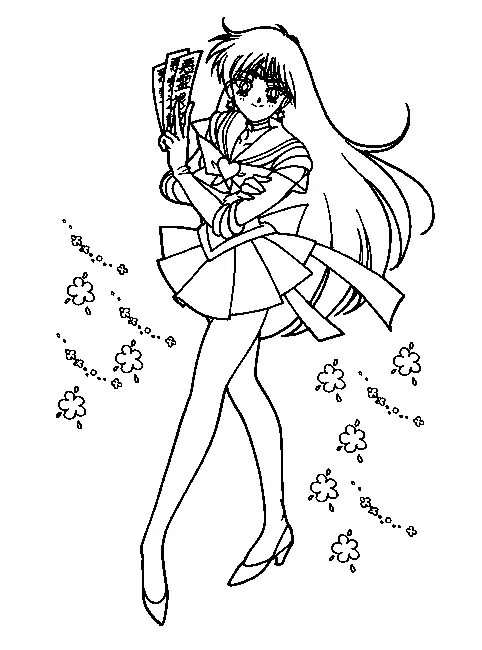 Sailor Moon Coloring Pages – 014