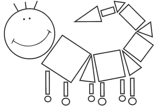 Shapes Coloring Pages – 010