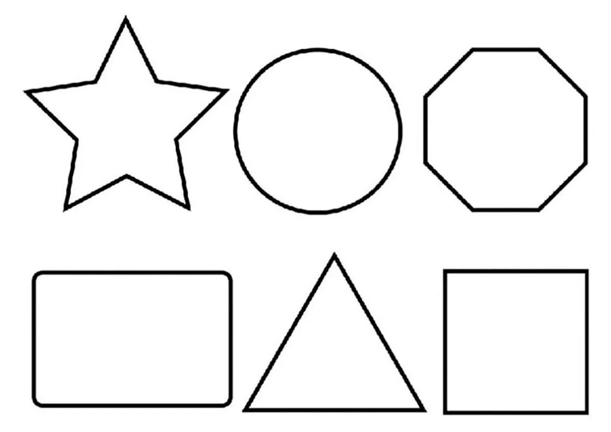 Shapes Coloring Pages – 011