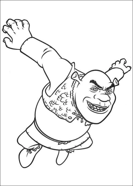 Shrek Coloring Pages – 002