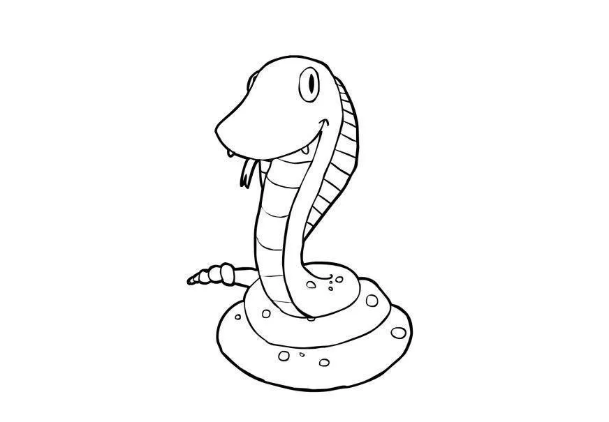 Snakes Coloring Pages – 014