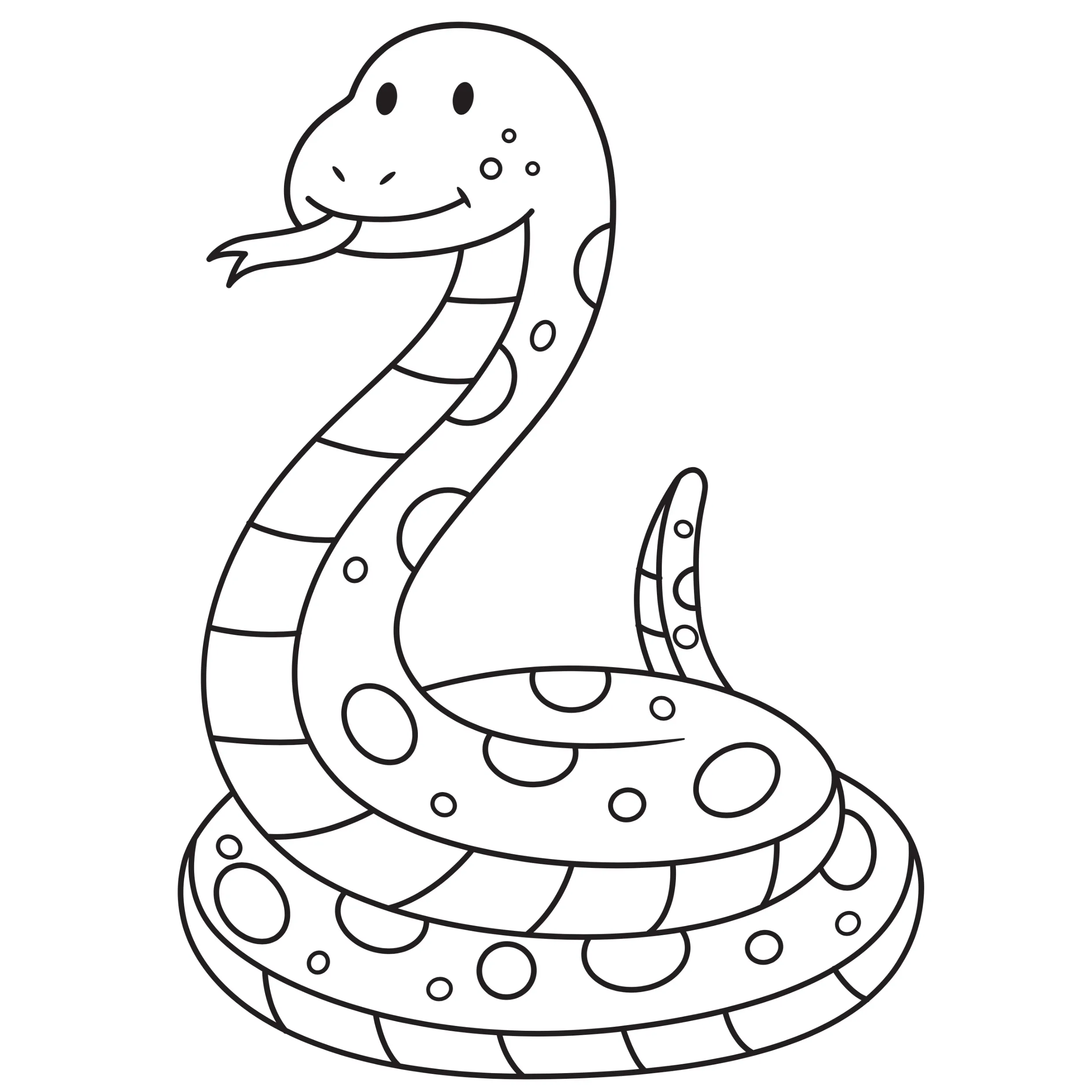 Snakes Coloring Pages – 016