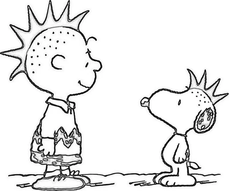 Snoopy Coloring Pages – 005