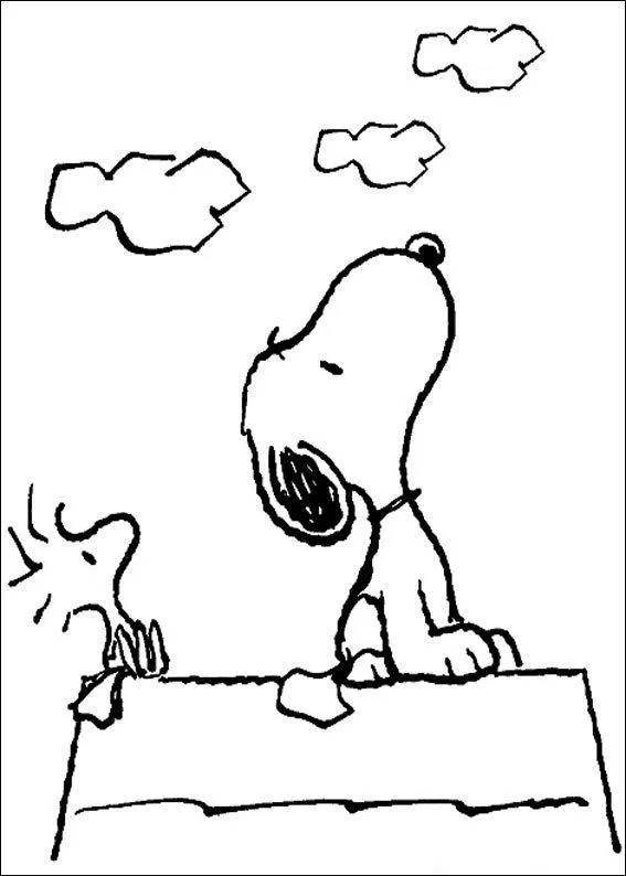 Snoopy Coloring Pages – 008