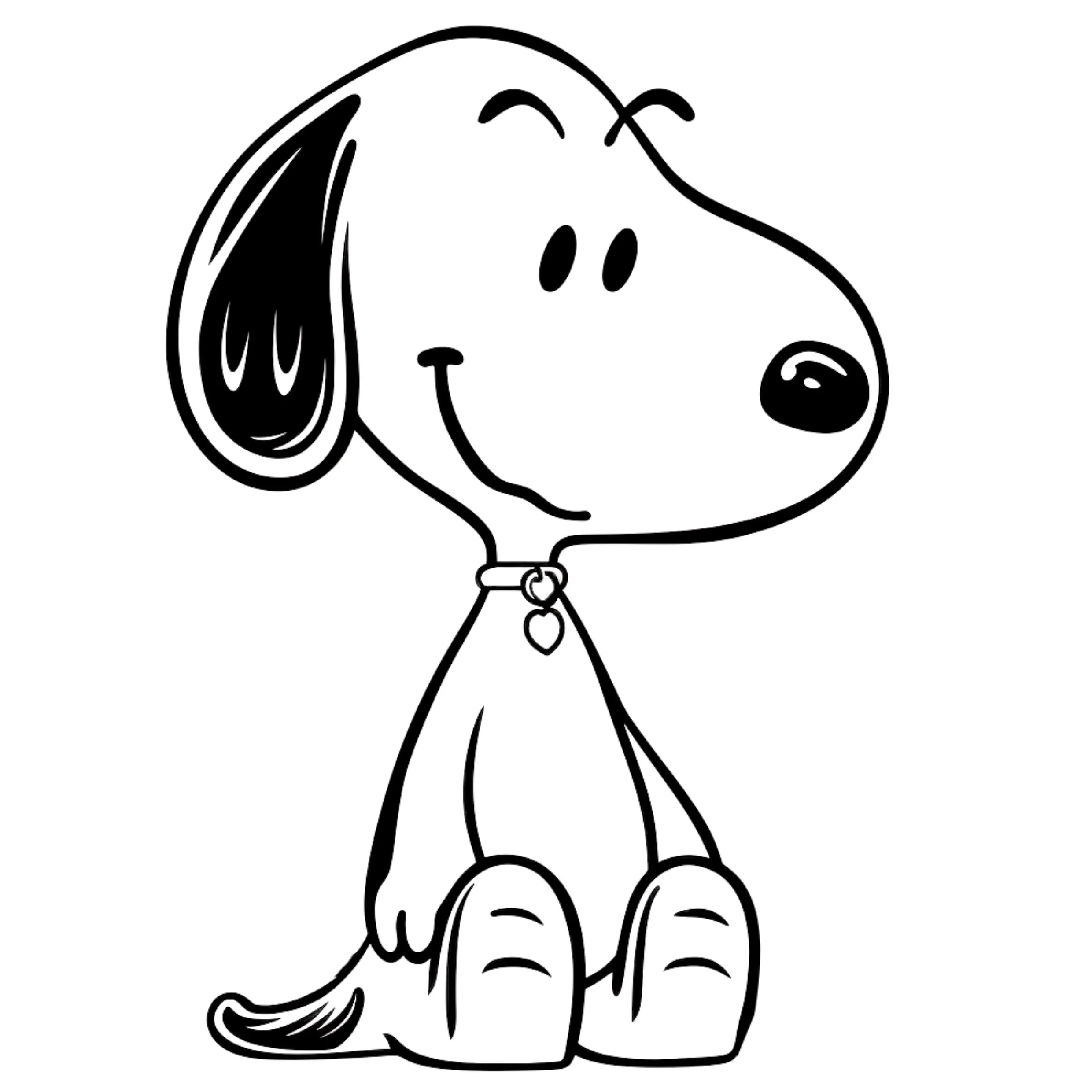 Snoopy Coloring Pages – 016