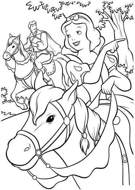 Snow White Coloring Pages – 005