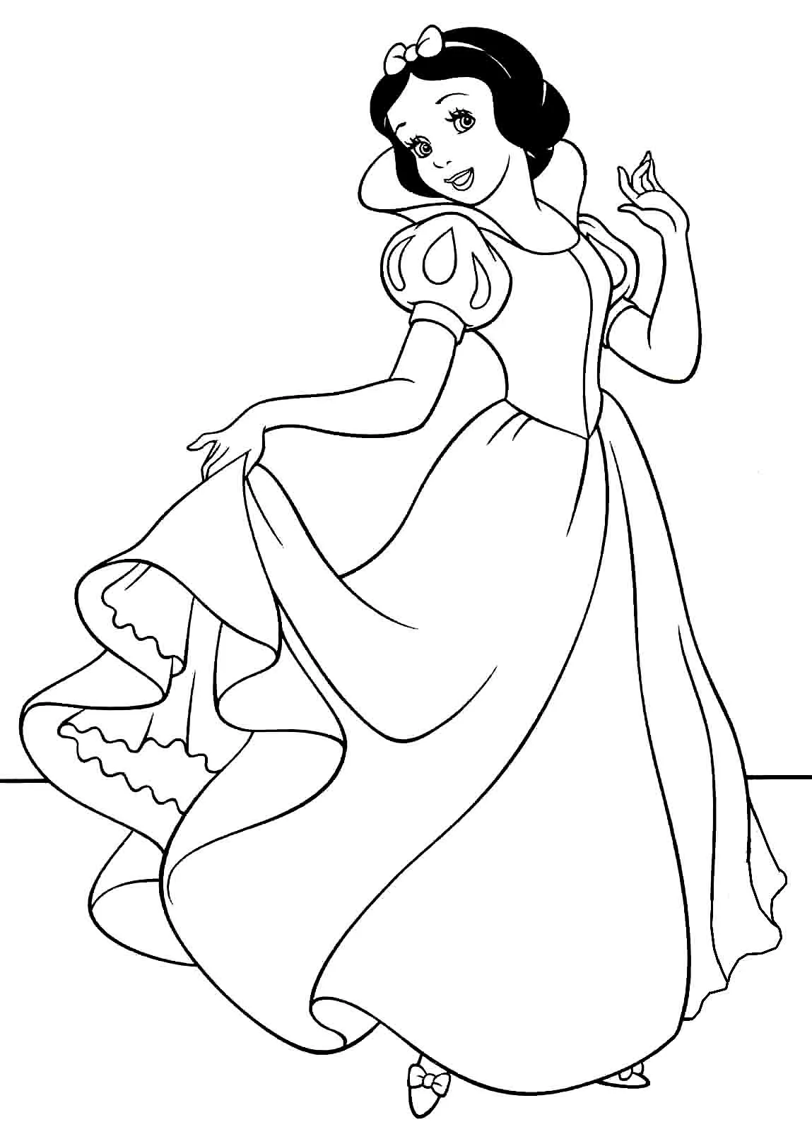 Snow White Coloring Pages – 006