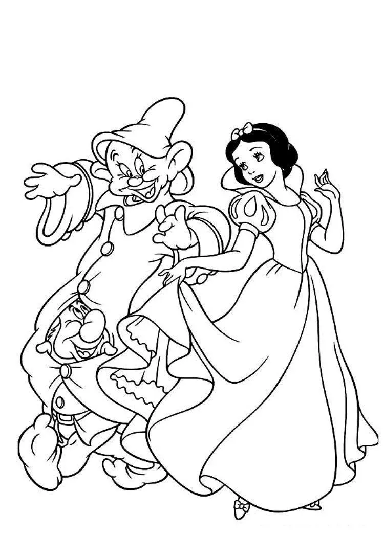 Snow White Coloring Pages – 009