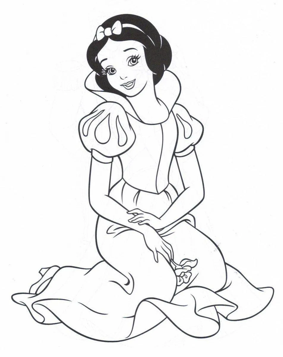 Snow White Coloring Pages – 011
