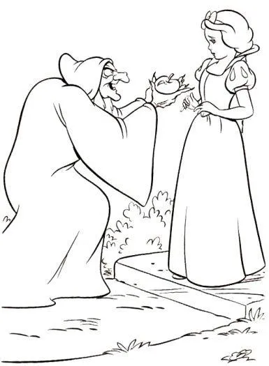 Snow White Coloring Pages – 012
