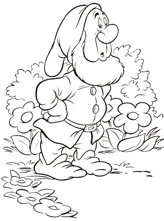Snow White Coloring Pages – 017