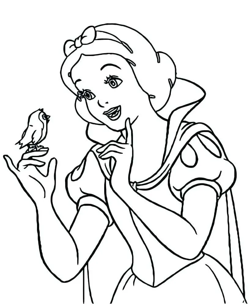 Snow White Coloring Pages – 022
