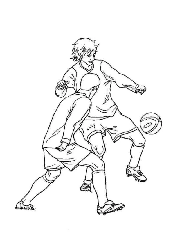Soccer Coloring Pages – 005