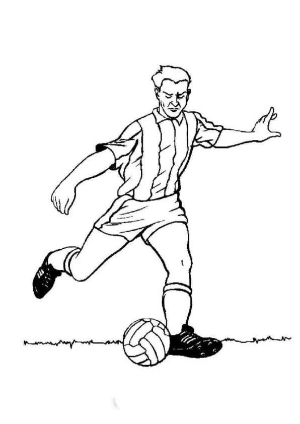 Soccer Coloring Pages – 011