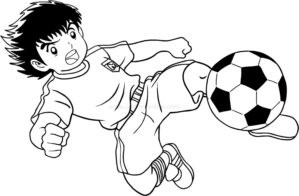 Soccer Coloring Pages – 012