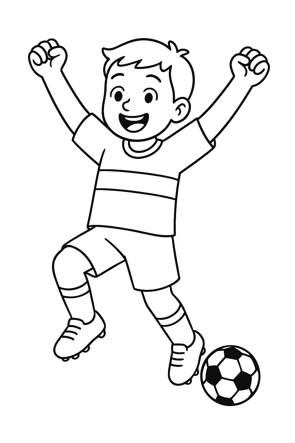 Soccer Coloring Pages – 031