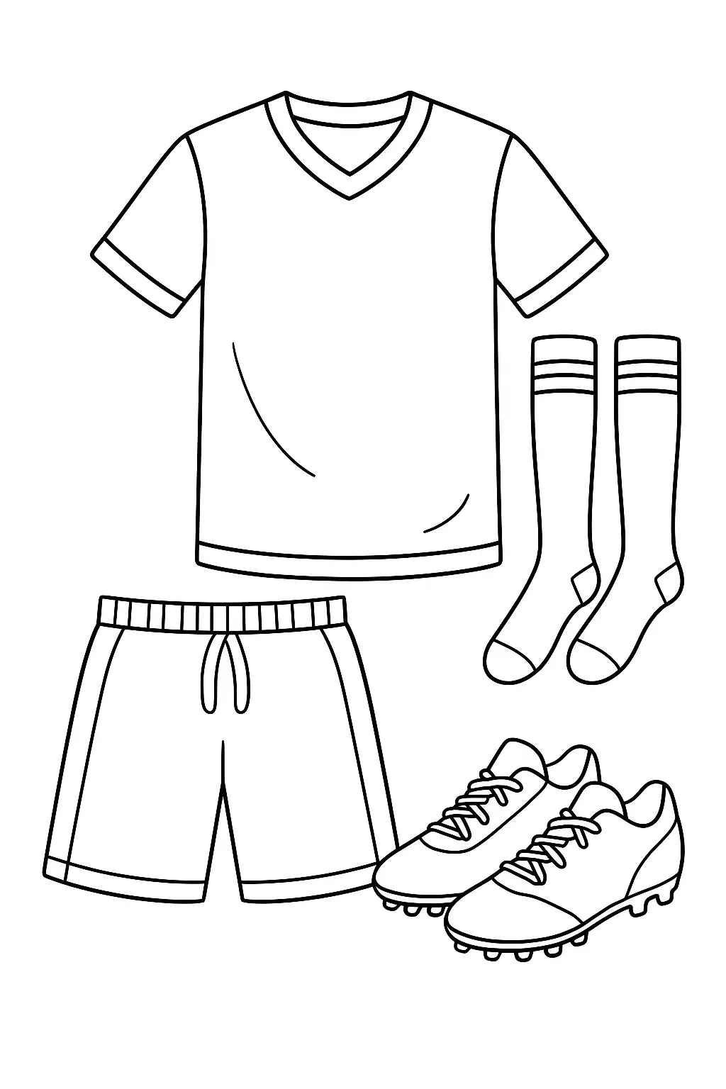 Soccer Coloring Pages – 033